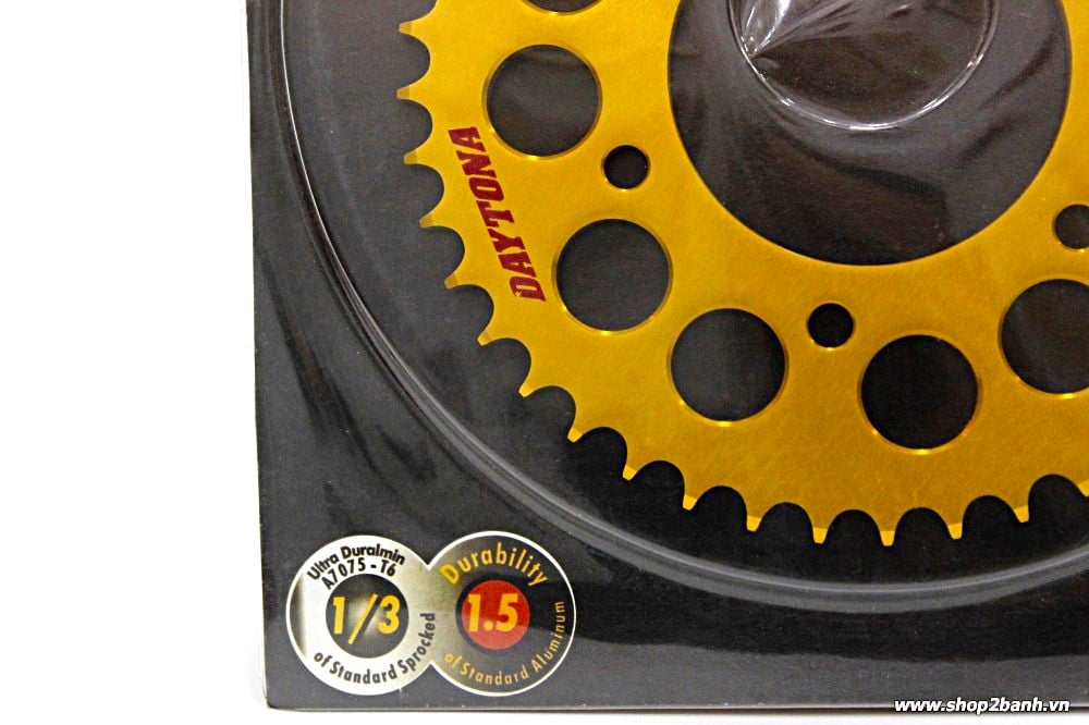 Dĩa tải daytona cnc fz150i r15 exciter 150 44t răng - 3