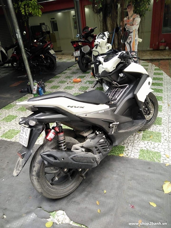 Phuộc rcb bình dầu tăng chỉnh chính hãng cho yamaha nvx - 4
