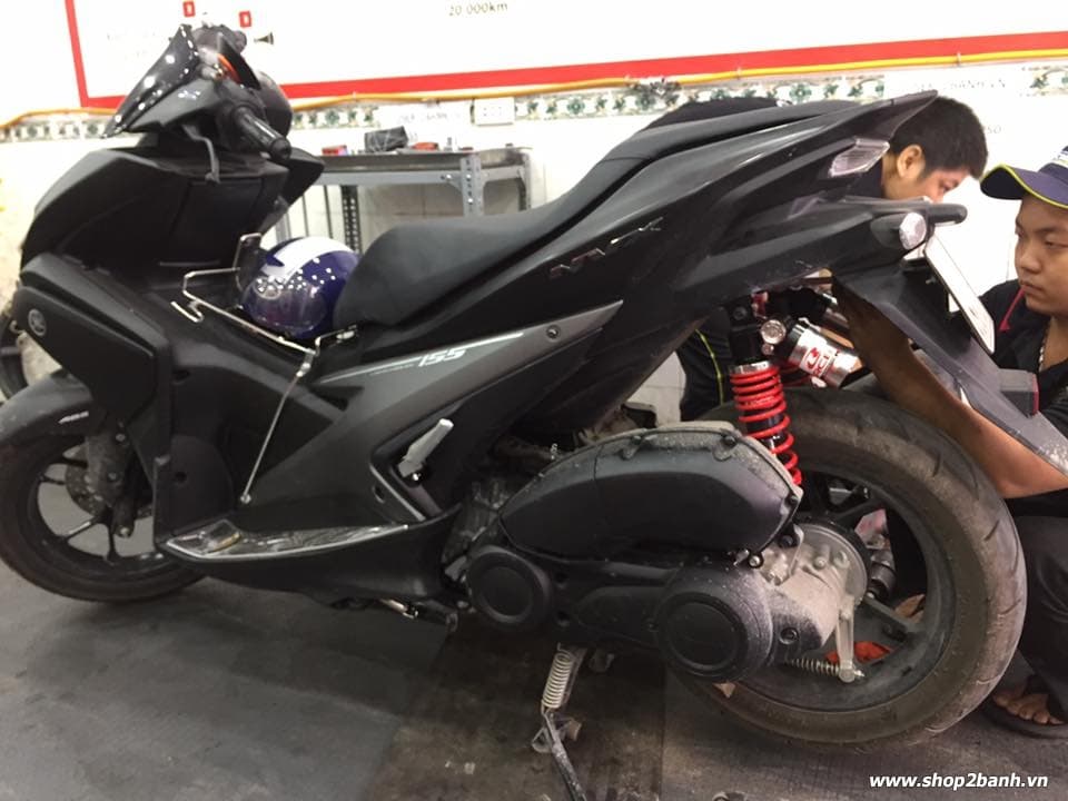 Phuộc rcb bình dầu tăng chỉnh chính hãng cho yamaha nvx - 5