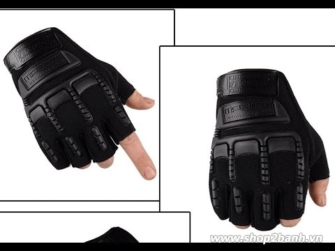 Găng tay bảo hộ cụt ngón mechanix mpact - 1
