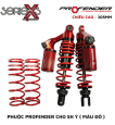 Phuộc Profender X Series cho SH Ý, NVX 155, AEROX,... chính hãng cao 305mm