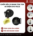 Cục chớp xinhan kêu tok tok Sunfa cho xe điện Vinfast Feliz, Evo