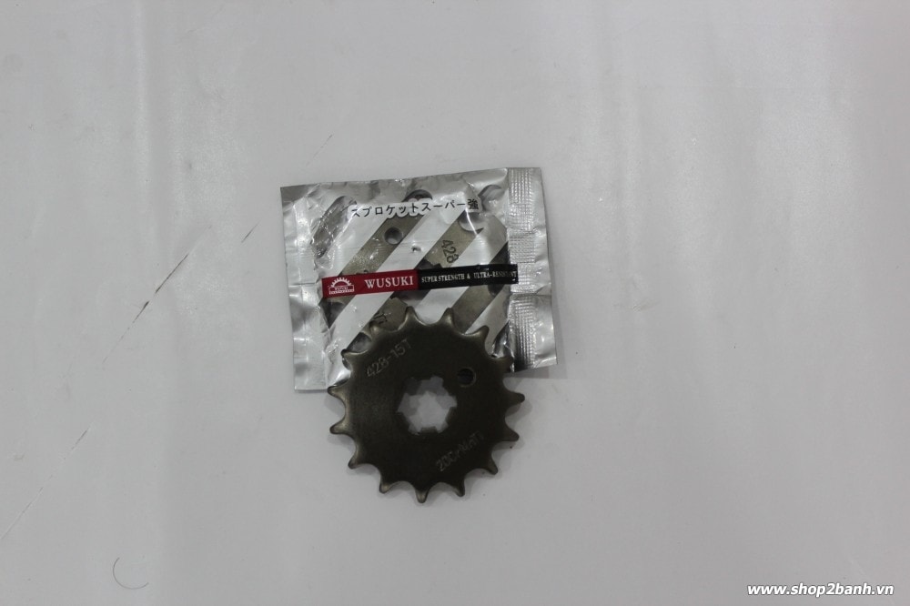 Nhông hợp kim 15t saratai cho yamaha exciter 135 exciter 150 - 1
