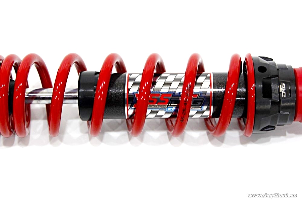 Phuộc yss hybrid s222 dtg đenđỏ honda lead click 125 vario 125 - 1