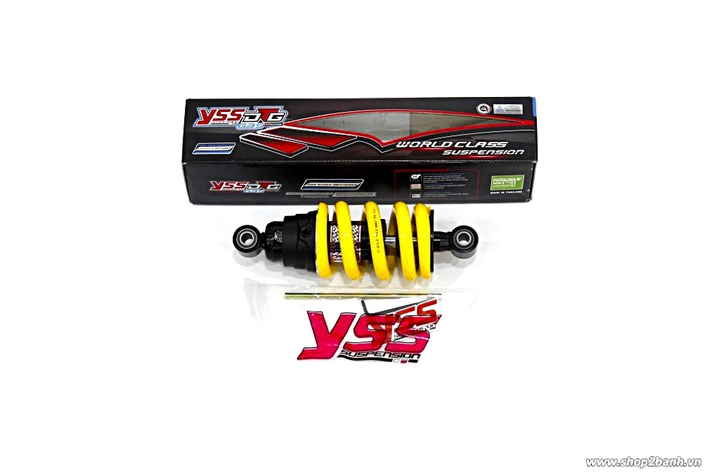 Phuộc yss hybrid m302 đenvàng yamaha exciter 135 - 1