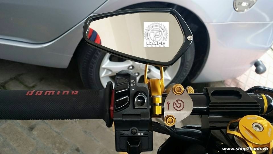 Gắn kính gù trên xe máy liệu có bị thổi phạt không  - 1