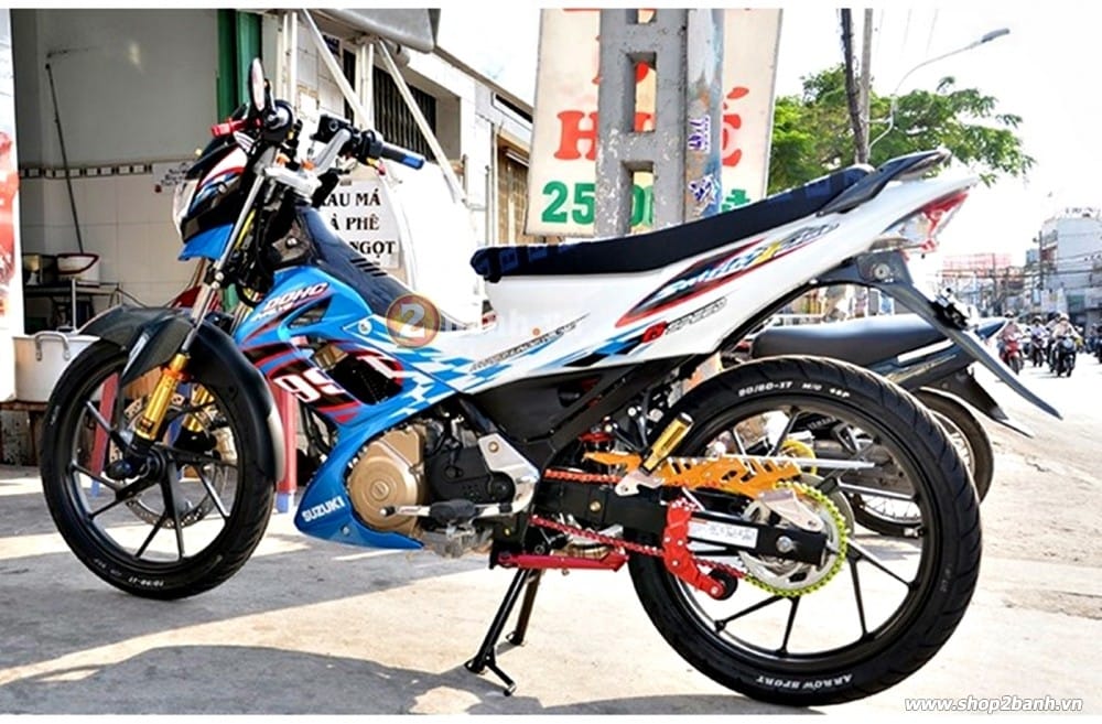 Carte biker nhôm cho exciter winner 150 - 3