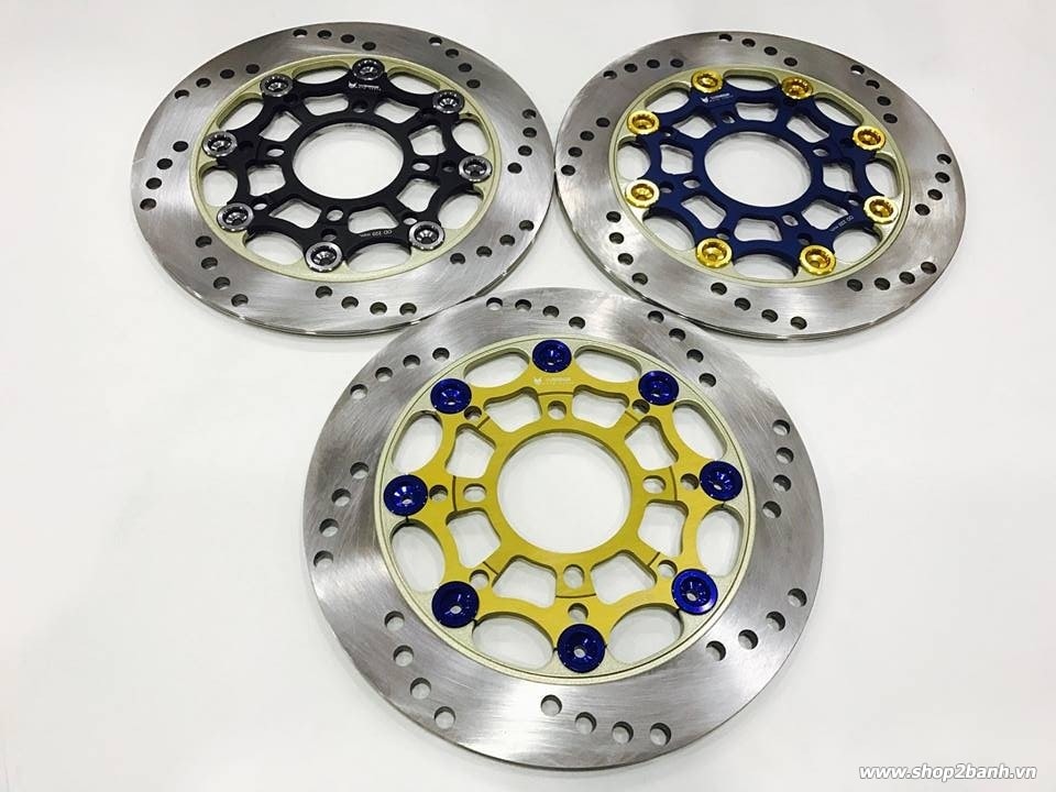 Đĩa thắng kiểu brembo 220mm - 1