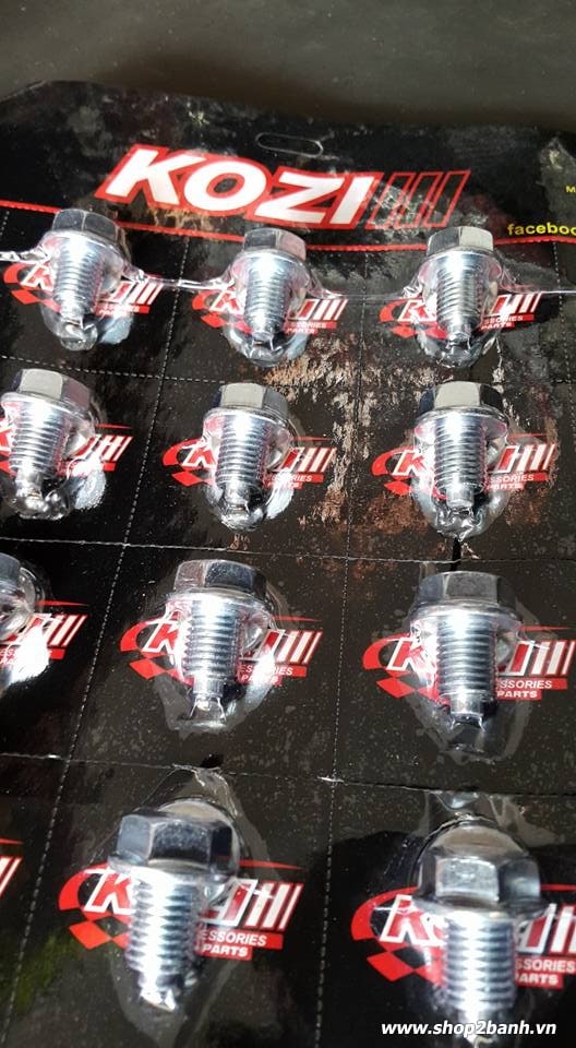 Ốc nhớt nam châm kozi cho exciter 135 exciter 150 winner wavedream - 2