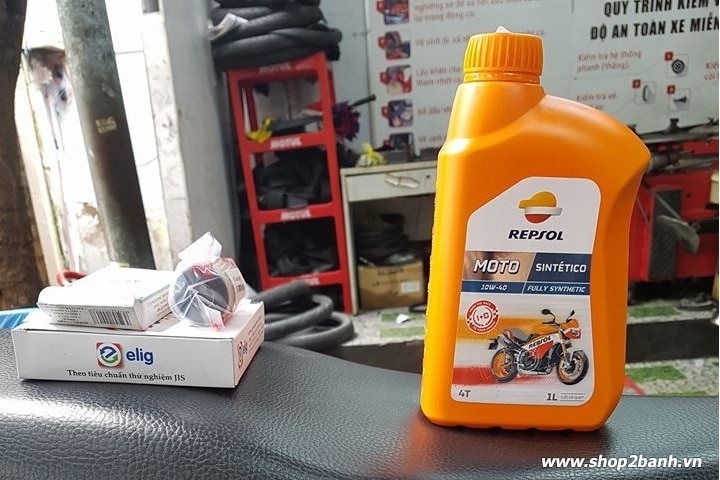 Repsol moto sintetico 4t 10w40 1lit - 1