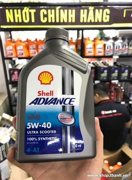 Shell advance ultra scooter 5w40 08l - 1