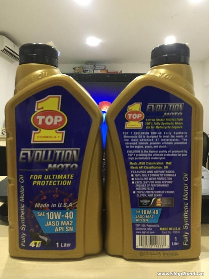 Nhớt top 1 evolution 10w40 - 1