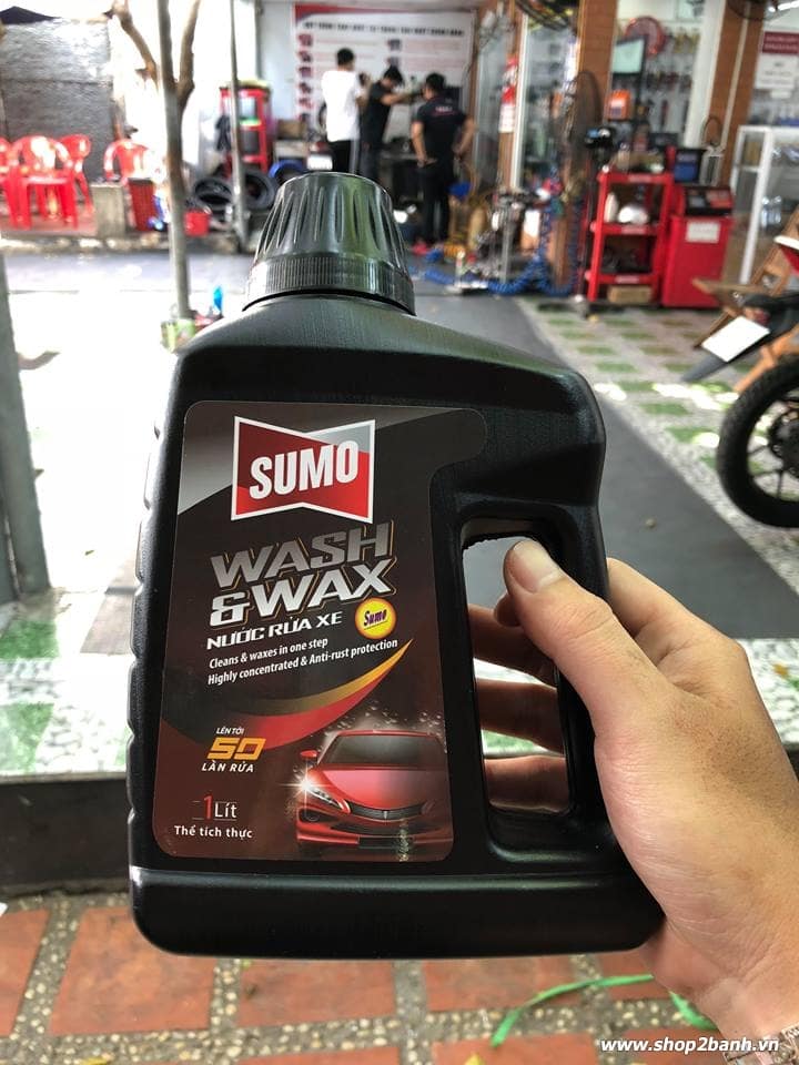 Nước rửa xe bảo vệ màu sơn sumo - 2