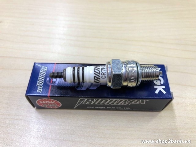 Bugi ngk iridium cr7hix chân ngắn dành cho sirius jupiter nouvo mio - 1