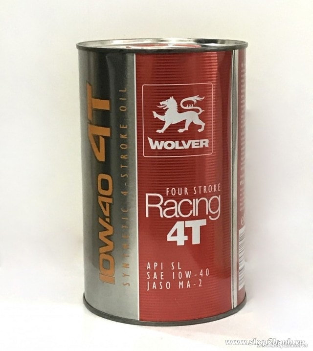 Nhớt wolver racing synthetic 10w40 1lit - 1