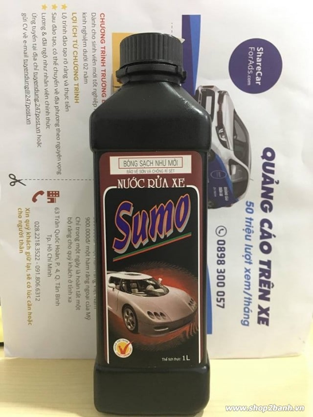 Nước rửa xe bảo vệ màu sơn sumo - 1