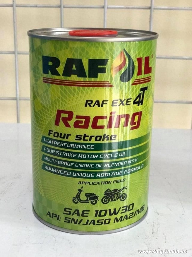 Nhớt raf oil racing 10w30 08l - 1