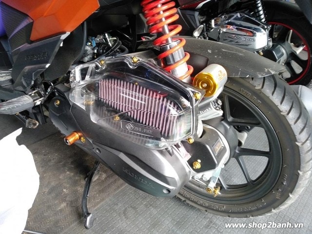 Lọc gió dna dành cho honda air blade 125 click vario pcx sh mode chính hãng - 2
