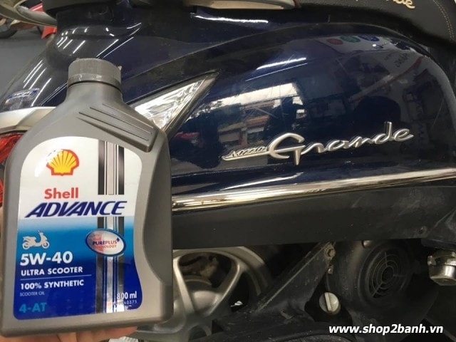 Shell advance ultra scooter 5w40 08l - 3