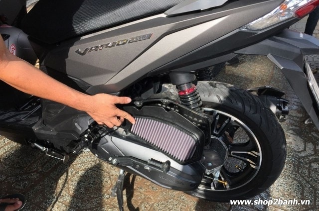Lọc gió dna chính hãng dành cho honda air blade 125 click vario pcx sh mode - 3
