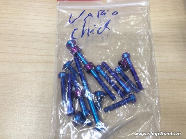 Bộ ốc nồi titan cho click vario 13 con - 4
