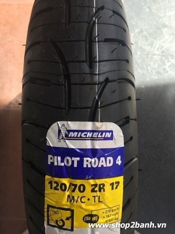 Vỏ michelin pilot road 4 12070zr17 cho phân khối lớn - 1