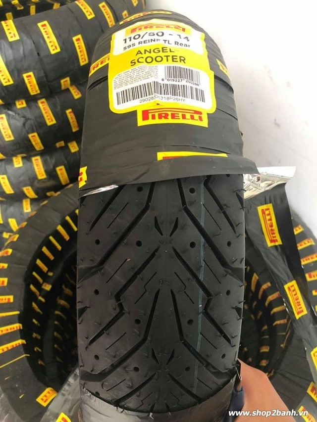 Vỏ pirelli 11080-14 angel scooter - 1