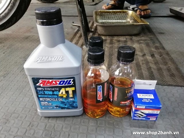 Nhớt amsoil 10w40 performance 946ml - 4