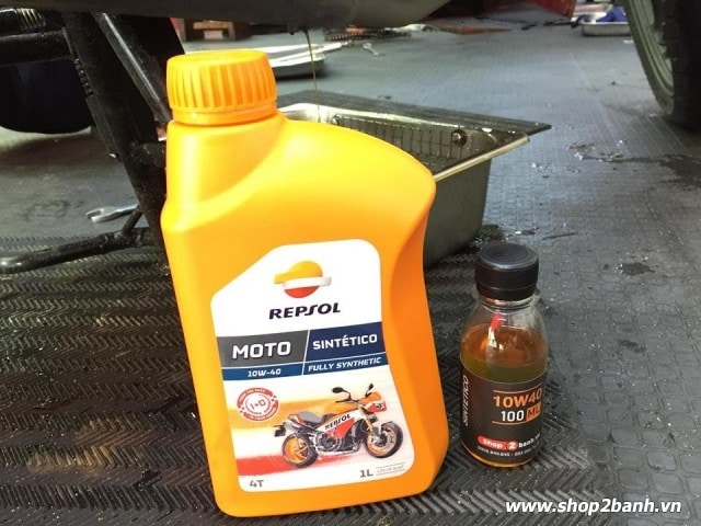 Repsol moto sintetico 4t 10w40 1lit - 2
