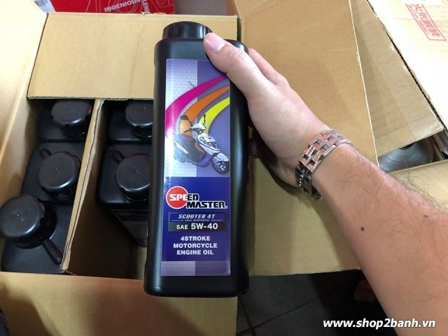 Nhớt speed master scooter 5w40 - 1