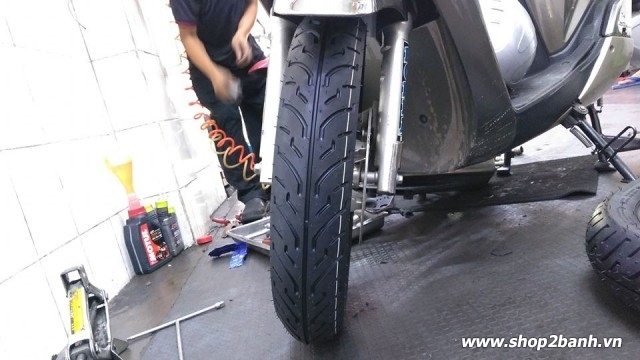 Cặp vỏ dunlop d451 zin theo xe sh ý - 2