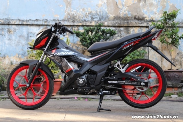 Xe honda sonic 150r đen mâm đỏ nhập khẩu indo 2019 - 2