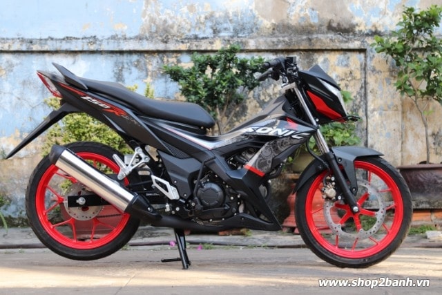 Xe honda sonic 150r đen mâm đỏ nhập khẩu indo 2019 - 1