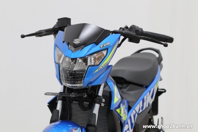 Xe suzuki satria f150 xanh gp nhập khẩu indo 2019 - 4