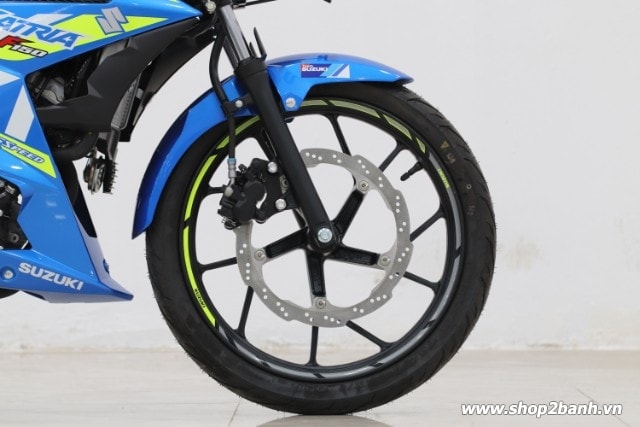 Xe suzuki satria f150 xanh gp nhập khẩu indo 2019 - 6