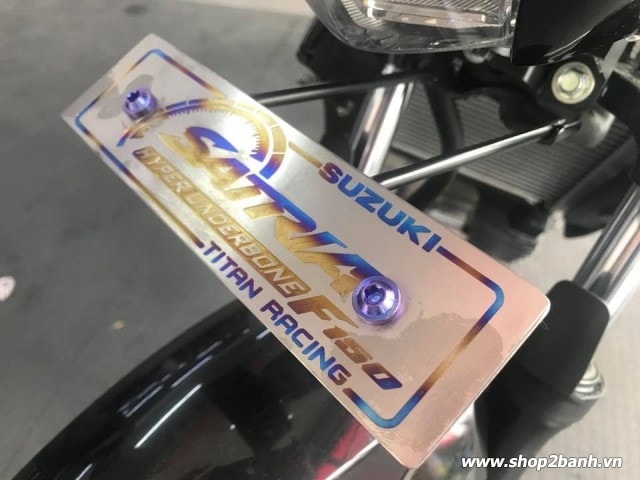 Bảng tên xe titan loại dày cao cấp cho vario click satria sonic - 4