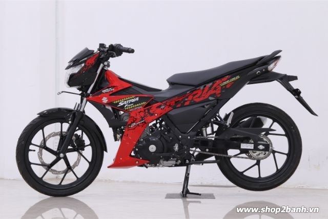 Giá xe Suzuki Satria F150 Đỏ Đen nhập khẩu Indonesia 2019