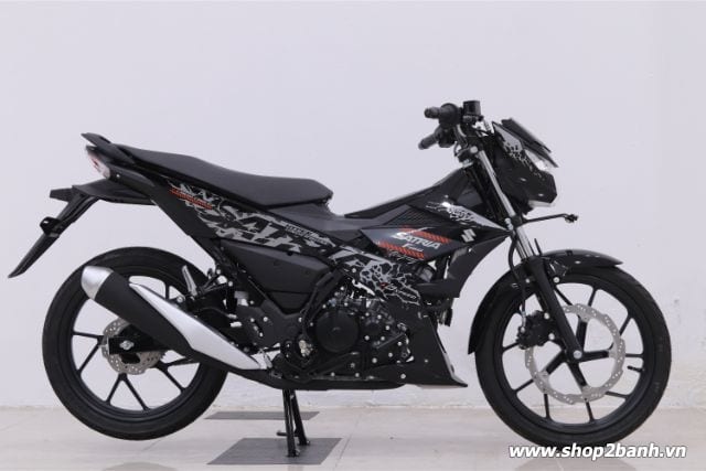 Xe suzuki satria f150 đen bóng nhập khẩu indo 2019 - 1