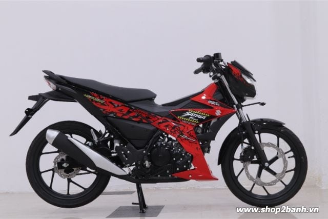 Xe suzuki satria f150 đỏ đen nhập khẩu indo 2019 - 1