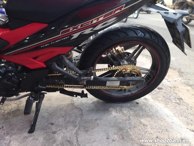 Nhông sên dĩa did vàng cho exciter 150 fz150i - 2