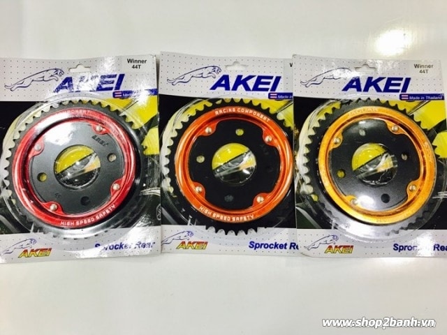 Dĩa tải akei size 44t 45t cho honda winner cbr - 1