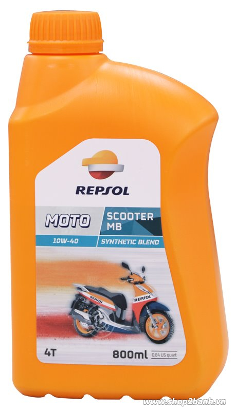 Nhớt repsol moto scooter mb 4t 10w40 - 1