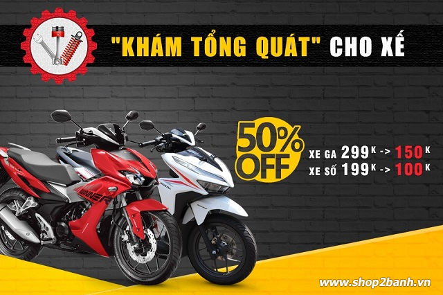 Combo bảo dưỡng chăm sóc cho xe ga xe số xe côn tay - 1