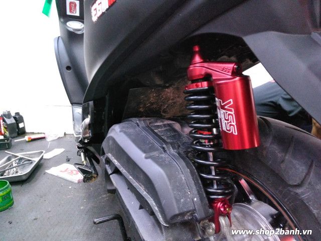 Phuộc yss g-sport dòng red series cho vario click - 2