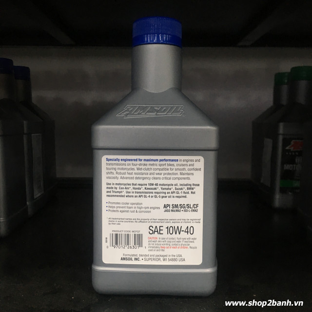 Amsoil 10w40 synthetic metric - 2