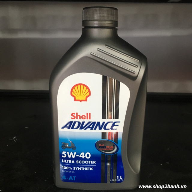 Shell advance ultra scooter 5w40 1l - 1