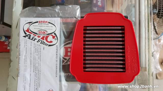 Lọc gió bmc cho exciter 150 chính hãng - 1