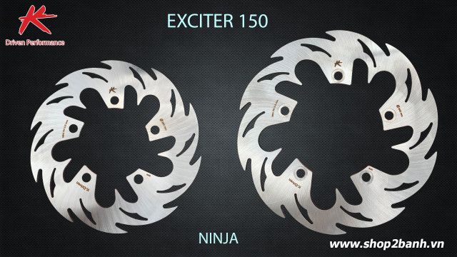 Đĩa thắng trước k-driven ninja chính hãng cho exciter 150 - 1