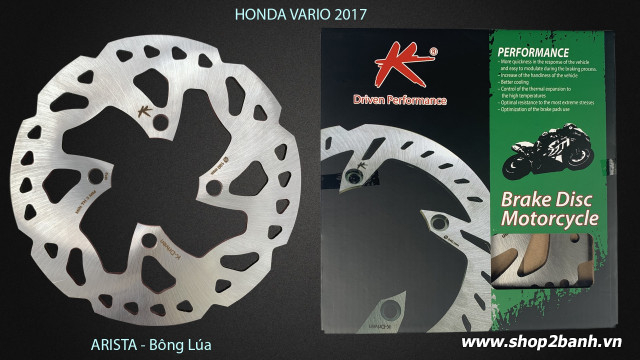 Đĩa thắng k-driven bông lúa chính hãng cho vario click mẫu cũ - 1