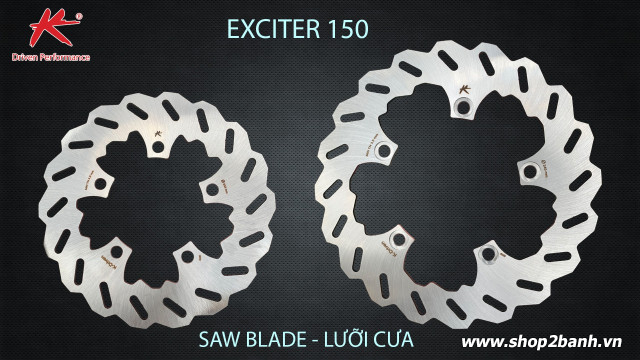 Đĩa thắng sau k-driven lưỡi cưa chính hãng cho exciter 150 - 1